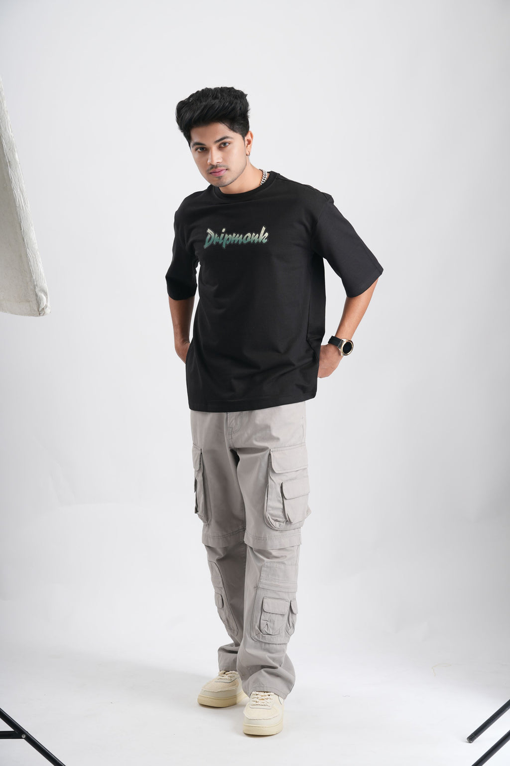 GOAT-Oversize Tee 100% Cotton French Terry