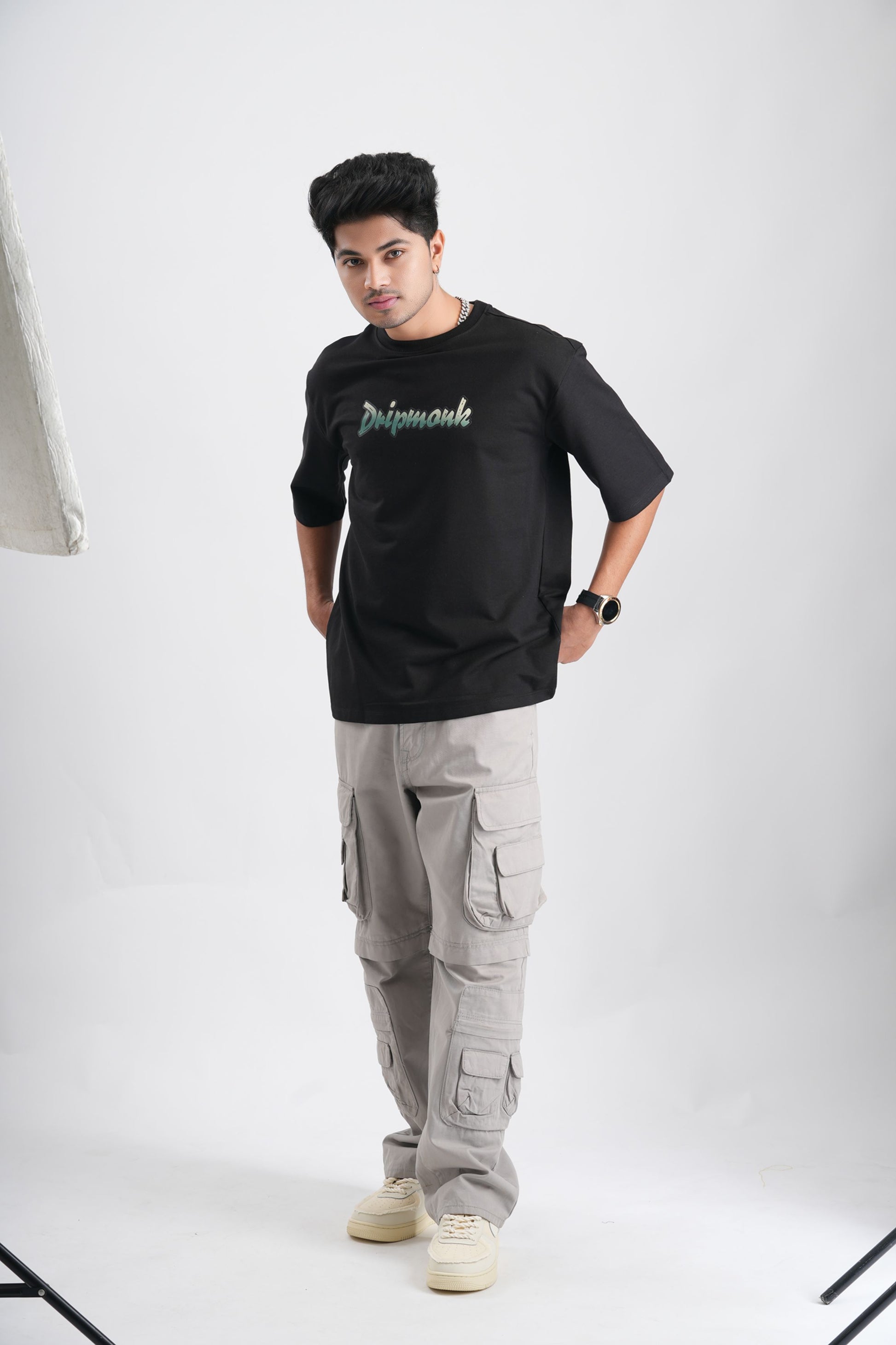 GOAT-Oversize Tee 100% Cotton French Terry