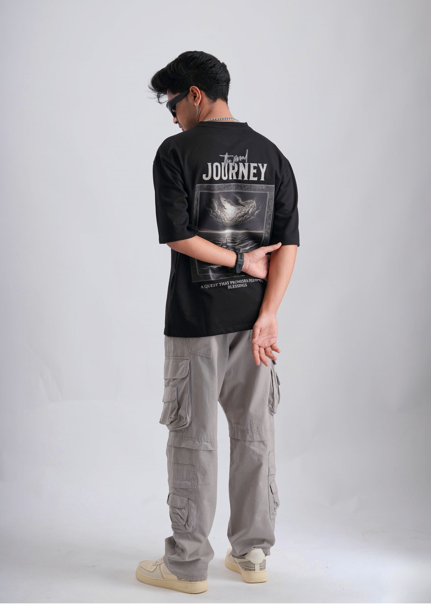THE FINAL JOURNEY - Oversize Tee 100% Cotton French Terry