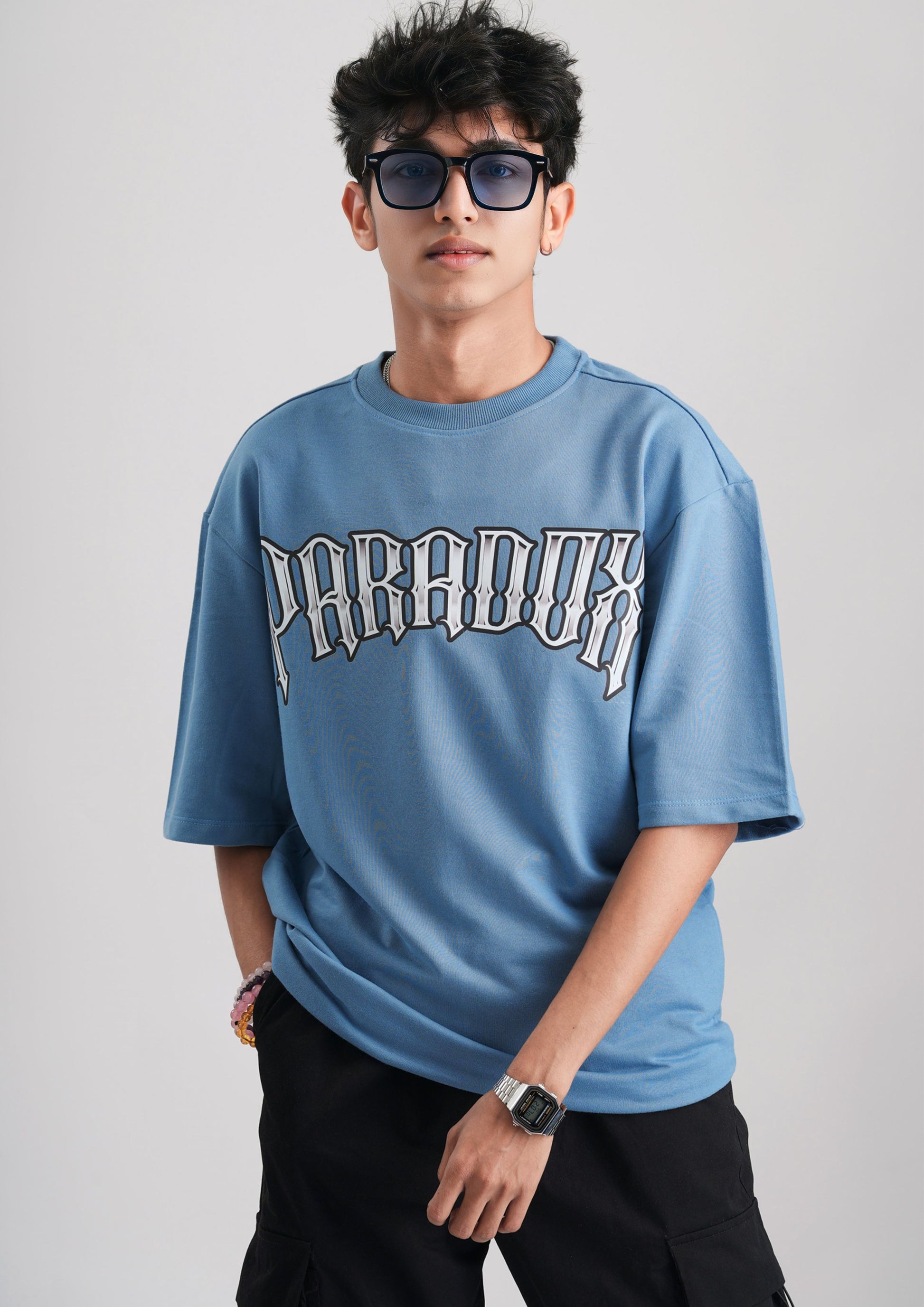 PARADOX-Oversize Tee 100% Cotton French Terry