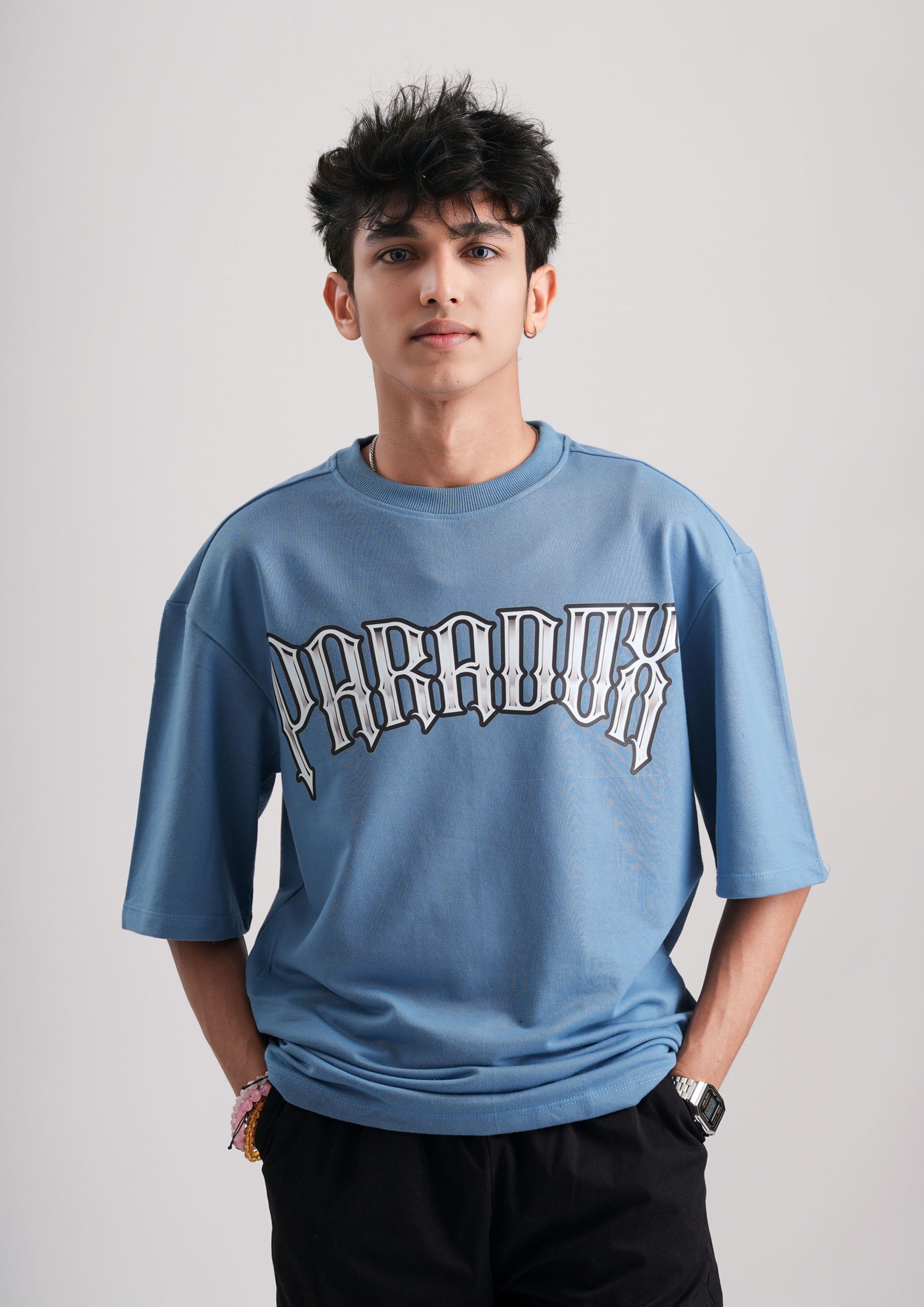 PARADOX-Oversize Tee 100% Cotton French Terry