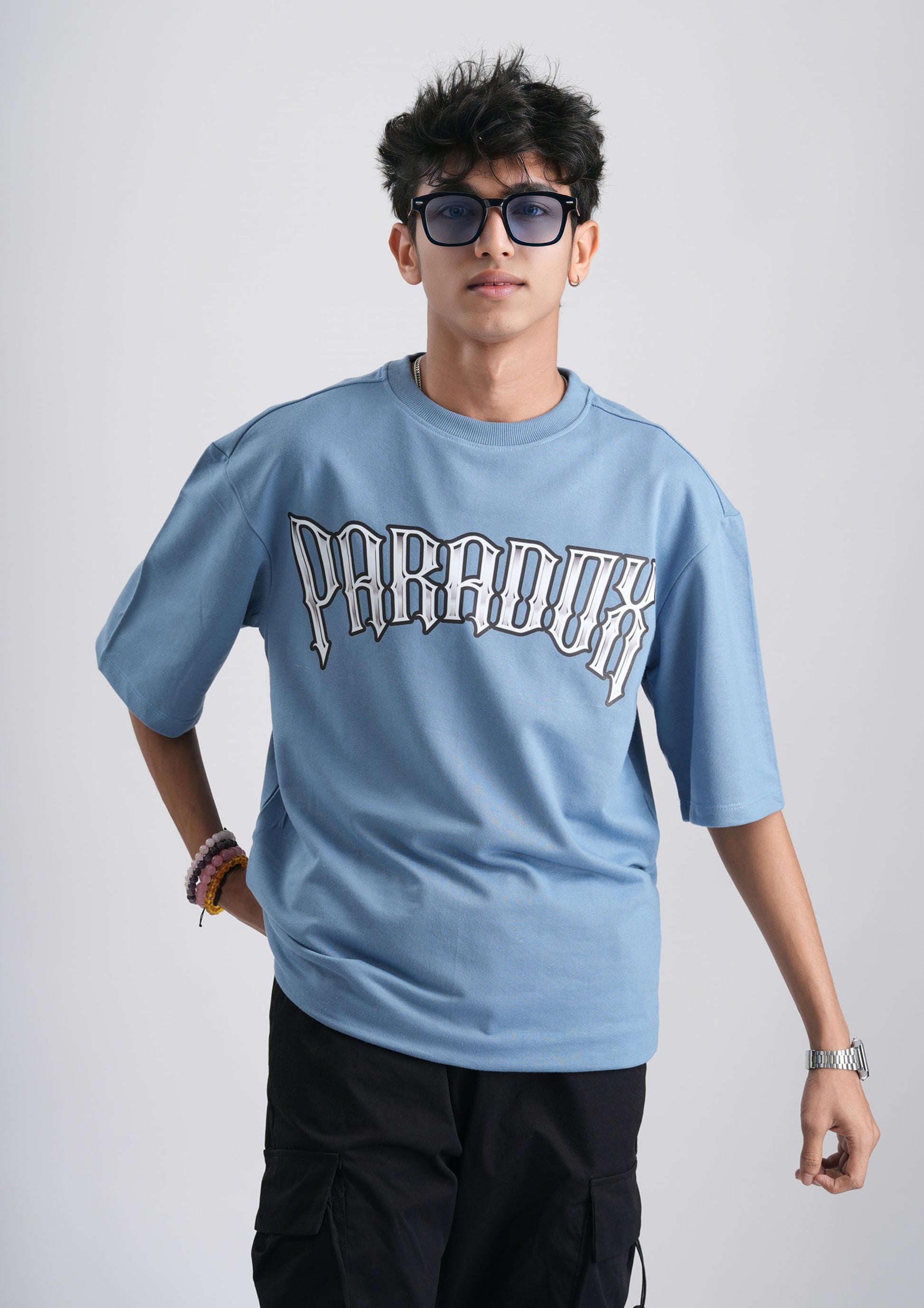 PARADOX-Oversize Tee 100% Cotton French Terry