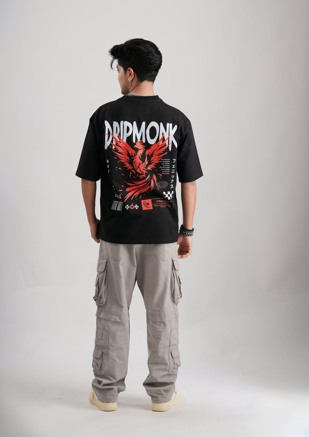 FREEDOM-Oversize Tee 100% Cotton French Terry