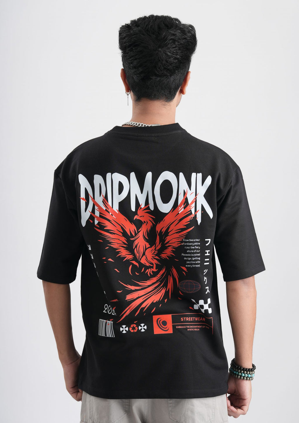 FREEDOM-Oversize Tee 100% Cotton French Terry
