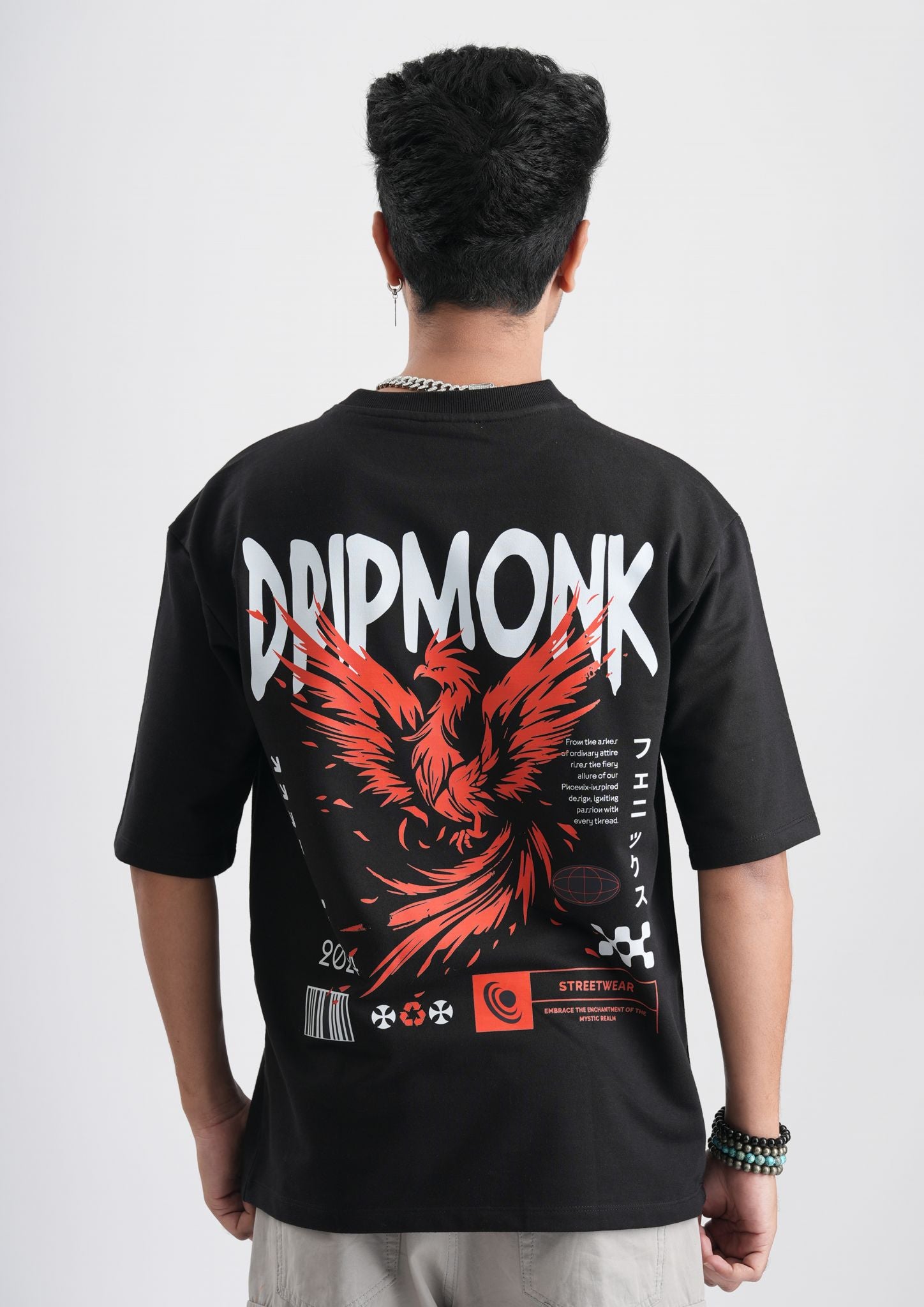 FREEDOM-Oversize Tee 100% Cotton French Terry