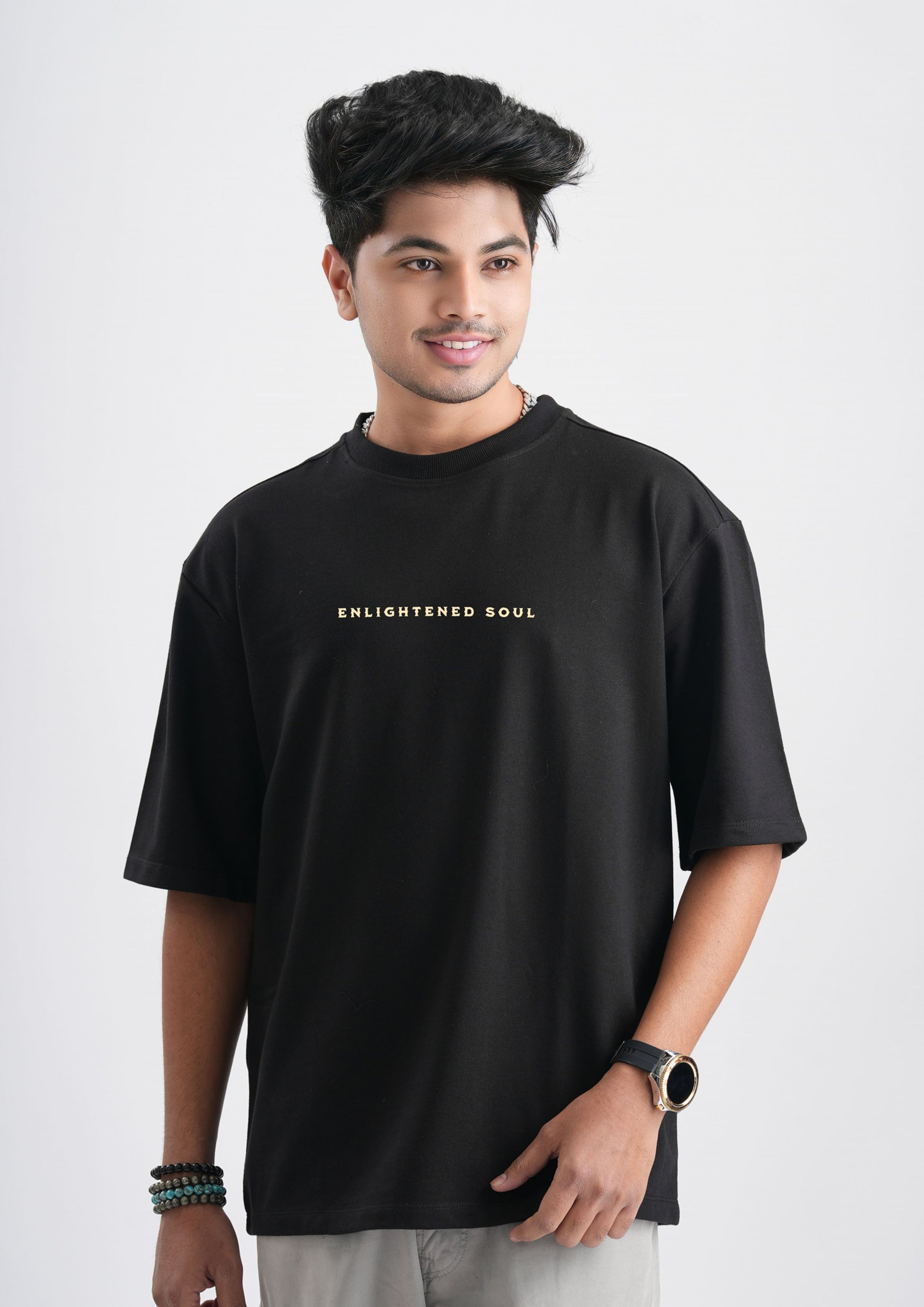 NAM MYOHO RENGE KYO-Oversize Tee 100% Cotton French Terry